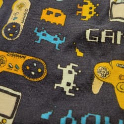 Pantalon évolutif game over / vert sauge