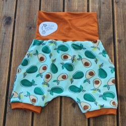 Bermuda évolutif avocat / cognac